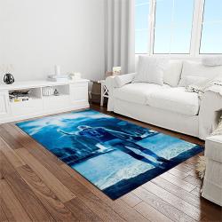 nfl detroit lion football sport team logo carpet rectangle area rug for living room home room decor gift for fans light room dlo74