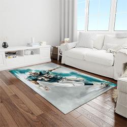 nfl miami dolphins football sport team logo carpet rectangle area rug for living room home room decor gift for fans light room mdp38