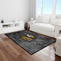 nfl minnesota vikings football sport team logo carpet rectangle area rug for living room home room decor gift for fans light room msvk3