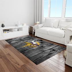 nfl minnesota vikings football sport team logo carpet rectangle area rug for living room home room decor gift for fans light room msvk6