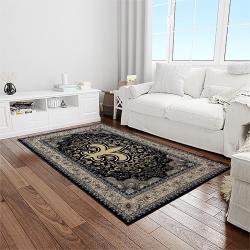 nfl new orleans saints football sport team logo carpet rectangle area rug for living room home room decor gift for fans light room nols2