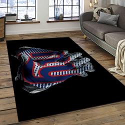 NFL New York Giants Rectangle Rug Personalized Non-Slip Carpet Gift For Football Fans NYGT31