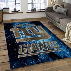 NFL New York Giants Football Sport Team Logo Carpet Rectangle Area Rug For Living Room Home Room Decor Gift For Fans NYGT36