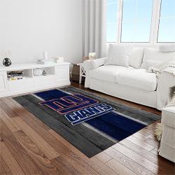 nfl new york giants football sport team logo carpet rectangle area rug for living room home room decor gift for fans light room nygn8