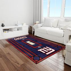 nfl new york giants football sport team logo carpet rectangle area rug for living room home room decor gift for fans light room nygt21