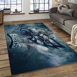 nfl philadelphia eagles football sport team logo carpet rectangle area rug for living room home room decor gift for fans dark room pde18