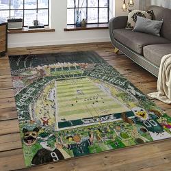 NFL Philadelphia Eagles Rectangle Rug Personalized Non-Slip Carpet Gift For Football Fans PDE26