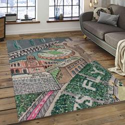 NFL Philadelphia Eagles Rectangle Rug Personalized Non-Slip Carpet Gift For Football Fans PDE27