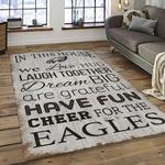 nfl philadelphia eagles football sport team logo carpet rectangle area rug for living room home room decor gift for fans dark room pde37