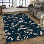 nfl philadelphia eagles football sport team logo carpet rectangle area rug for living room home room decor gift for fans dark room pde38
