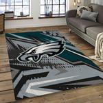 nfl philadelphia eagles football sport team logo carpet rectangle area rug for living room home room decor gift for fans dark room pde42