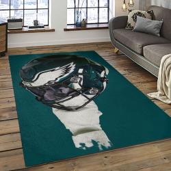 NFL Philadelphia Eagles Rectangle Rug Personalized Non-Slip Carpet Gift For Football Fans PDE46