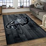 nfl philadelphia eagles football sport team logo carpet rectangle area rug for living room home room decor gift for fans dark room pde83