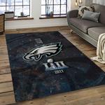 nfl philadelphia eagles football sport team logo carpet rectangle area rug for living room home room decor gift for fans dark room pde92