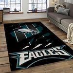 nfl philadelphia eagles football sport team logo carpet rectangle area rug for living room home room decor gift for fans dark room pde97