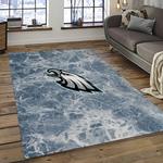 nfl philadelphia eagles football sport team logo carpet rectangle area rug for living room home room decor gift for fans dark room plpe11