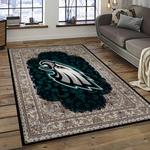 nfl philadelphia eagles football sport team logo carpet rectangle area rug for living room home room decor gift for fans dark room plpe4