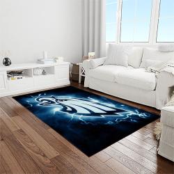 nfl philadelphia eagles football sport team logo carpet rectangle area rug for living room home room decor gift for fans light room pde13