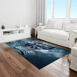 nfl philadelphia eagles football sport team logo carpet rectangle area rug for living room home room decor gift for fans light room pde18