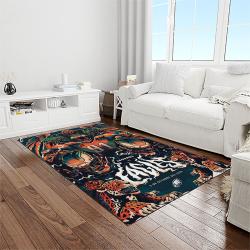 nfl philadelphia eagles football sport team logo carpet rectangle area rug for living room home room decor gift for fans light room pde32