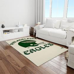nfl philadelphia eagles football sport team logo carpet rectangle area rug for living room home room decor gift for fans light room pde5