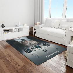 nfl philadelphia eagles football sport team logo carpet rectangle area rug for living room home room decor gift for fans light room pde64
