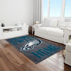 nfl philadelphia eagles football sport team logo carpet rectangle area rug for living room home room decor gift for fans light room pde75