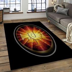 NFL San Francisco 49ers Rectangle Rug Personalized Non-Slip Carpet Gift For Football Fans SFRE88