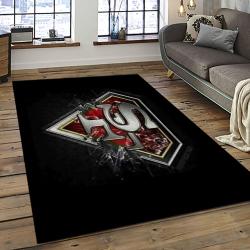 NFL San Francisco 49ers Rectangle Rug Personalized Non-Slip Carpet Gift For Football Fans SFRE95