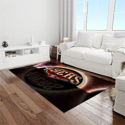 nfl san francisco 49ers football sport team logo carpet rectangle area rug for living room home room decor gift for fans light room sfre17