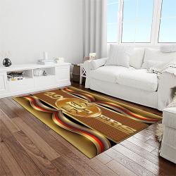 nfl san francisco 49ers football sport team logo carpet rectangle area rug for living room home room decor gift for fans light room sfre89