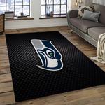 nfl seattle seahawks football sport team logo carpet rectangle area rug for living room home room decor gift for fans dark room sash13