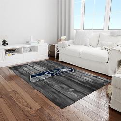 nfl seattle seahawks football sport team logo carpet rectangle area rug for living room home room decor gift for fans light room sash16