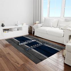 nfl seattle seahawks football sport team logo carpet rectangle area rug for living room home room decor gift for fans light room sash9