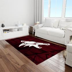 nhl arizona coyotes hockey sport team logo carpet rectangle area rug for living room home room decor gift for fans light room azc13