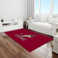 nhl arizona coyotes hockey sport team logo carpet rectangle area rug for living room home room decor gift for fans light room azc17