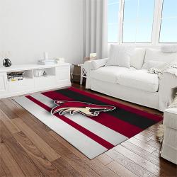nhl arizona coyotes hockey sport team logo carpet rectangle area rug for living room home room decor gift for fans light room azc25