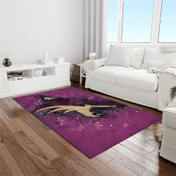 nhl arizona coyotes hockey sport team logo carpet rectangle area rug for living room home room decor gift for fans light room azc35