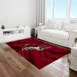 nhl arizona coyotes hockey sport team logo carpet rectangle area rug for living room home room decor gift for fans light room azc47