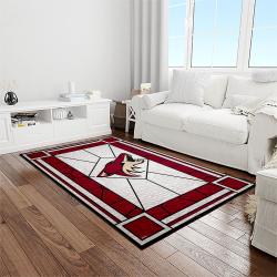 nhl arizona coyotes hockey sport team logo carpet rectangle area rug for living room home room decor gift for fans light room azc9