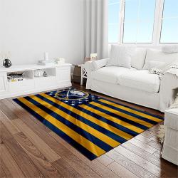 nhl buffalo sabres hockey sport team logo carpet rectangle area rug for living room home room decor gift for fans light room bfs19