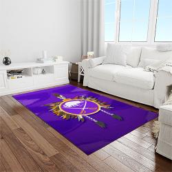 nhl buffalo sabres hockey sport team logo carpet rectangle area rug for living room home room decor gift for fans light room bfs7
