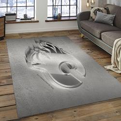 NHL Calgary Flames Rectangle Rug Personalized Non-Slip Carpet Gift For Ice Hockey Fans CAF35