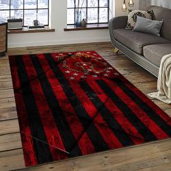 NHL Calgary Flames Rectangle Rug Personalized Non-Slip Carpet Gift For Ice Hockey Fans CAF43