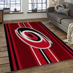nhl carolina hurricanes hockey sport team logo carpet rectangle area rug for living room home room decor gift for fans dark room chr16
