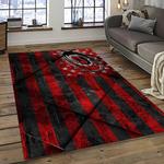nhl carolina hurricanes hockey sport team logo carpet rectangle area rug for living room home room decor gift for fans dark room chr39