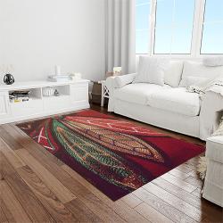 nhl chicago blackhawks hockey sport team logo carpet rectangle area rug for living room home room decor gift for fans light room cbl61