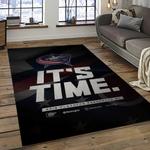 nhl columbus blue jackets hockey sport team logo carpet rectangle area rug for living room home room decor gift for fans dark room cbj11