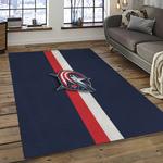 nhl columbus blue jackets hockey sport team logo carpet rectangle area rug for living room home room decor gift for fans dark room cbj16