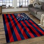nhl columbus blue jackets hockey sport team logo carpet rectangle area rug for living room home room decor gift for fans dark room cbj29